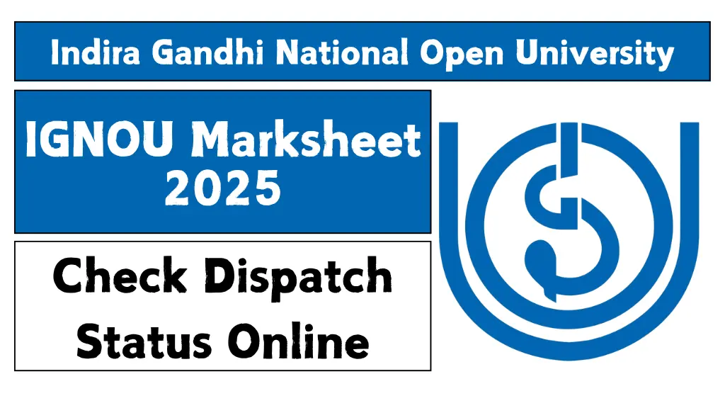 IGNOU Marksheet 2025